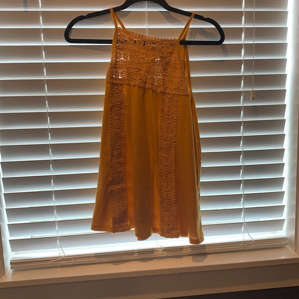 Yellow tank